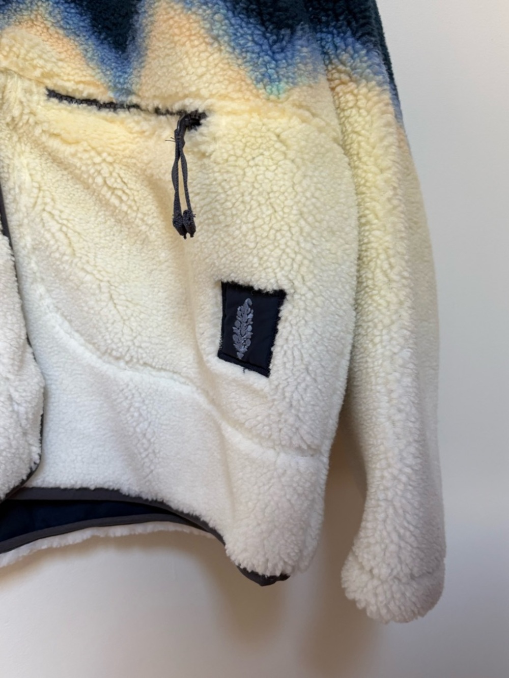 NWOT Free People FP Movement Hit The Slopes Fleece Printed Jacket Size Large - Picture 6 of 13